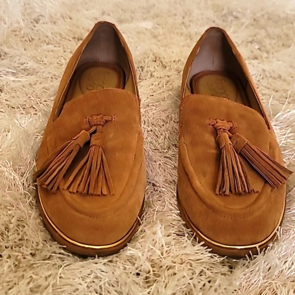Franco Sarto Tassle Loafers